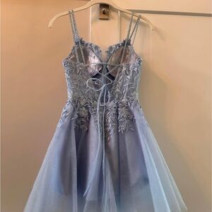 Light blue formal dress
